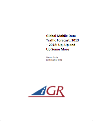 Global Mobile Data Traffic Forecast, 2013-2018: Up, Up and Up Some More preview image