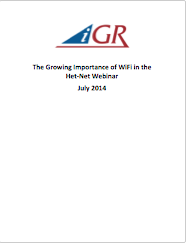 Recording of The Growing Importance of WiFi in the Het-Net Webinar preview image