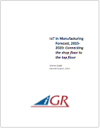 IoT in Manufacturing Forecast, 2015-2020: Connecting the Shop Floor to the Top Floor preview image