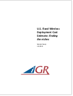 U.S. Fixed Wireless Deployment Cost Estimate: Finding the niches preview image
