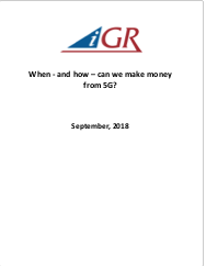 Recording of Making Money from 5G Webinar preview image