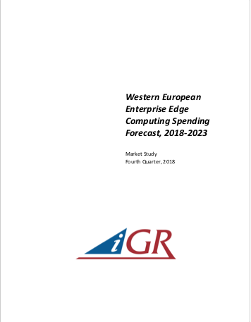 Western European Enterprise Edge Computing Spending Forecast, 2018-2023 preview image