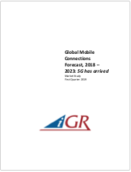 Global Mobile Connections Forecast, 2018-2023: 5G has arrived preview image