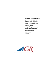 Global Tablet Sales Forecast, 2018-2023: Stabilizing sales from enterprises and consumers preview image