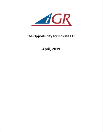 Recording of The Opportunity for Private LTE Webinar preview image