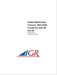 Global Mobile Data Forecast, 2019-2024: Growth for both 4G and 5G preview image