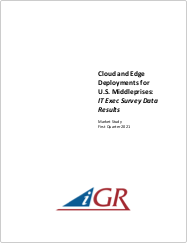 Cloud and Edge Deployments for U.S. Middleprises: IT Exec Survey Data Results preview image