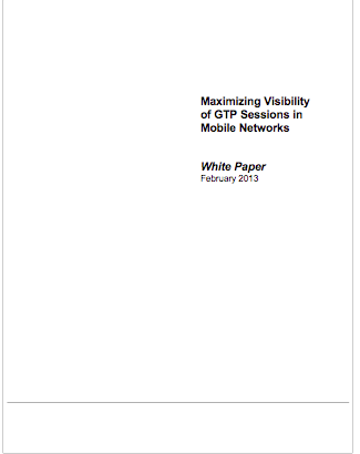 Maximizing Visibility of GTP Sessions in Mobile Networks preview image