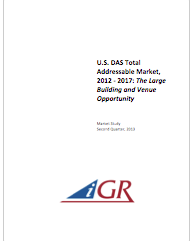 U.S. DAS Total Addressable Market, 2012 - 2017: The Large Building and Venue Opportunity preview image
