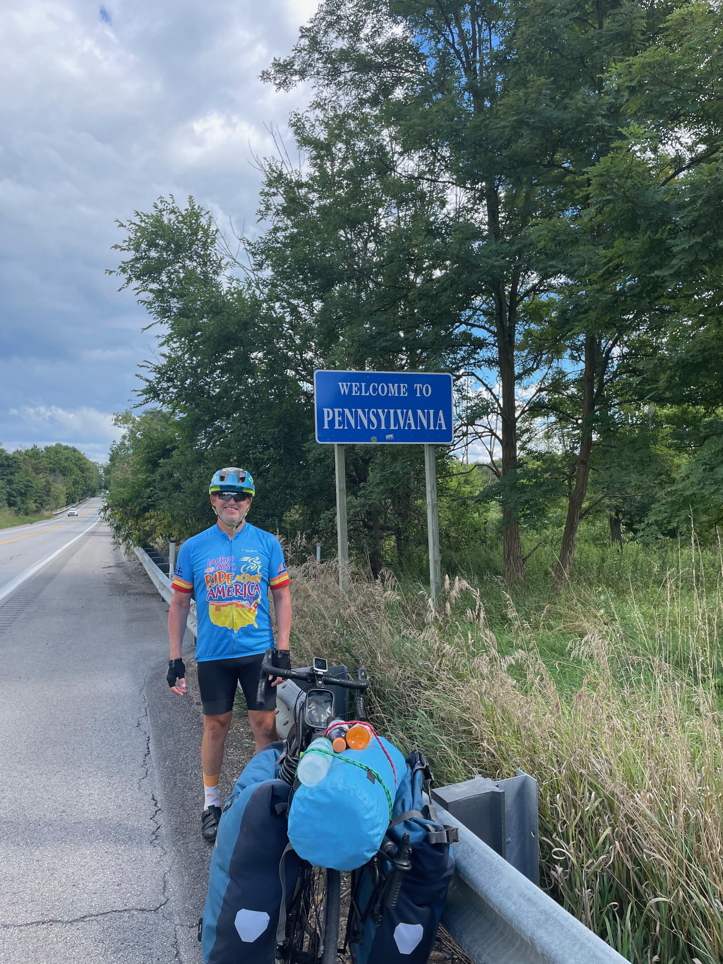 Iain Lauren Bike across America